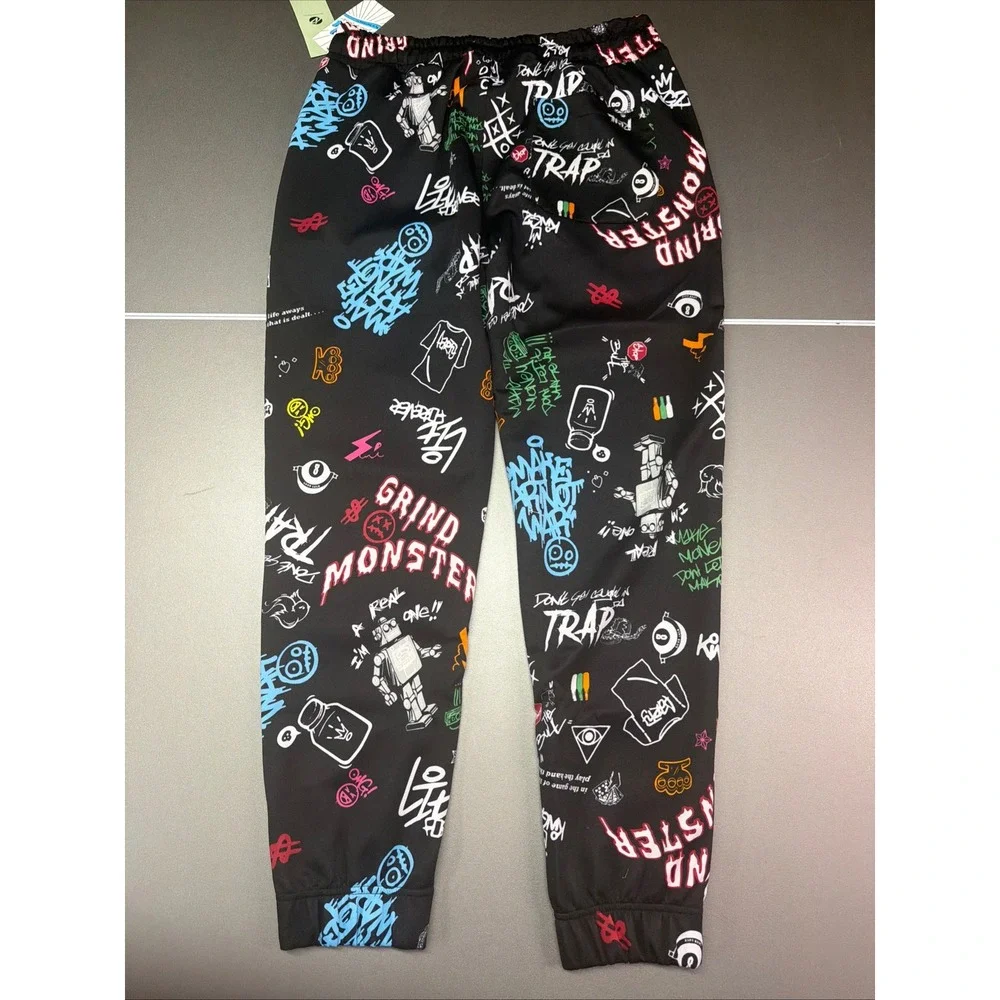 Fresh Prints Men's XL Joggers NWT.‎ Graphic Graffiti. By Drill Clothing Co